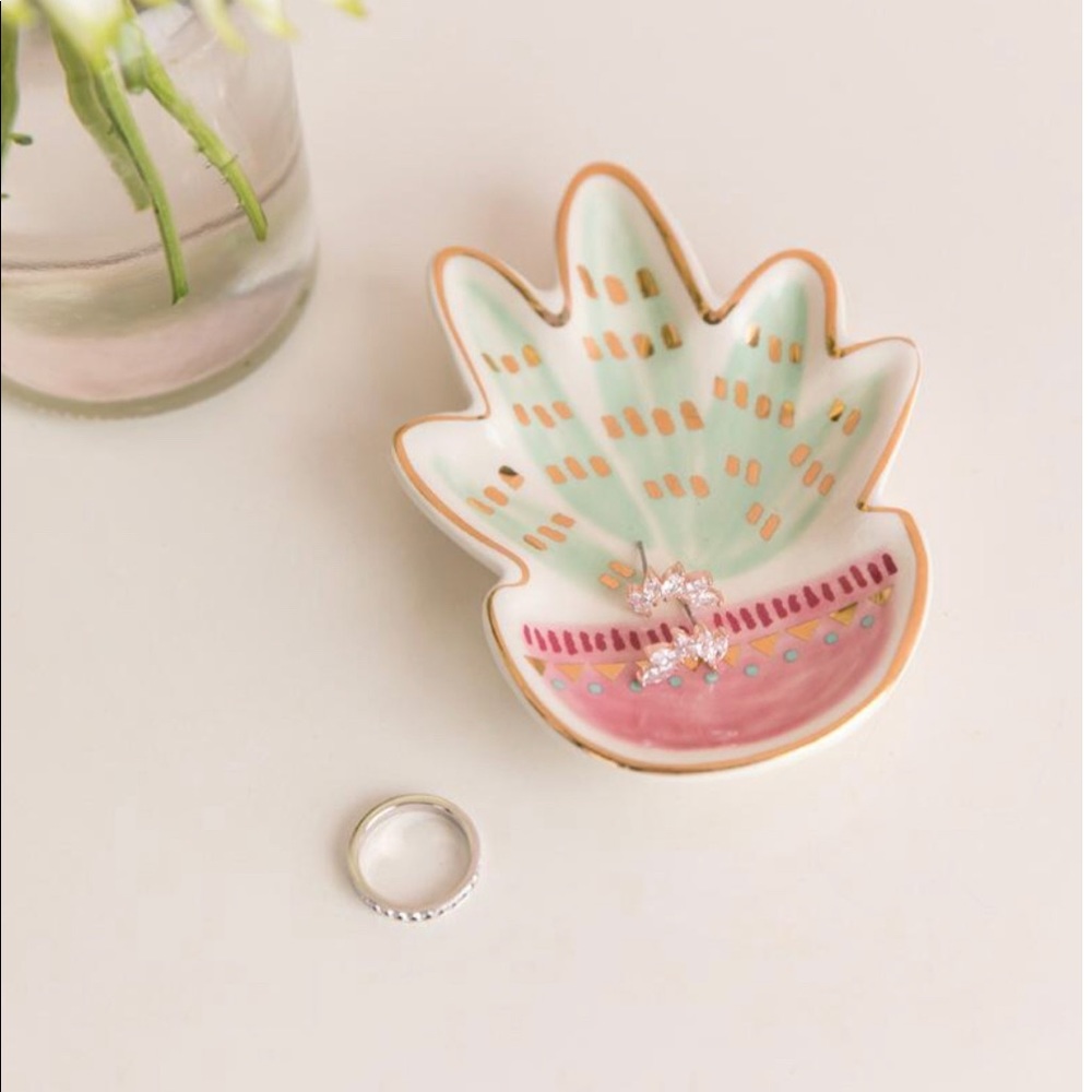 SUCCULENT TRINKET TRAY NWT - Picture 6 of 8